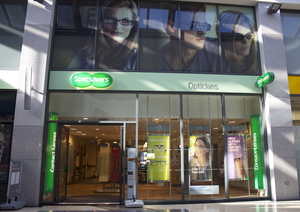 SpecSavers Commercial Aluminium Manual Door