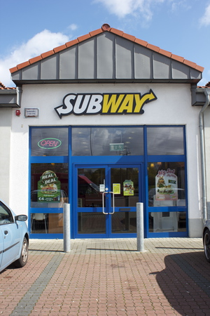 Subway Commercial Aluminium Manual Door Dublin and Nationwide